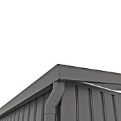 Gardol Gerätehaus Style Max (Außenmaß inkl. Dachüberstand (B x T): 289 x 253 cm, Stahl, Schwarz) | BAUHAUS