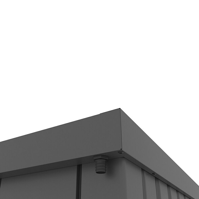 Gardol Geräteschrank Prime (Außenmaß inkl. Dachüberstand (B x T): 133 x 90 cm, Schwarz) | BAUHAUS