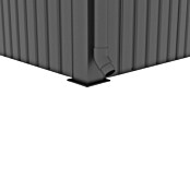 Gardol Prizidek za vrtno lopo Cubus & Cubus Max  (230 x 275 cm, Jeklo, Črna) | 7447 - Zubehör Gartenhäuser Metall | IAGD - Gartenhäuser | IAG - Außenbereichsausstattung | IA - Gartenhartware | I - Stadtgarten | BAUHAUS