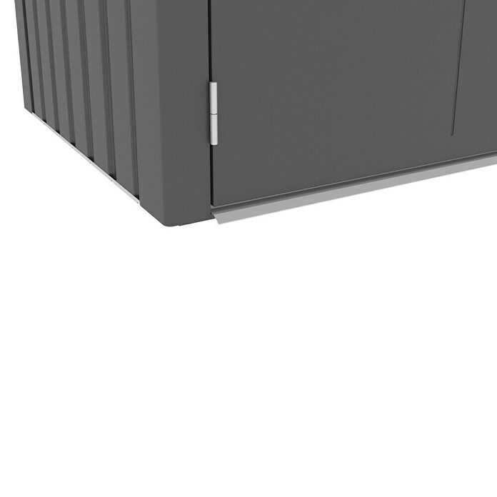 Gardol Geräteschrank Prime (Außenmaß inkl. Dachüberstand (B x T): 133 x 90 cm, Schwarz) | BAUHAUS