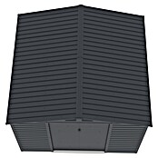 Gardol Gerätehaus Easy One Max (Außenmaß inkl. Dachüberstand (B x T): 277 x 259 cm, Stahl, Anthrazit) | BAUHAUS