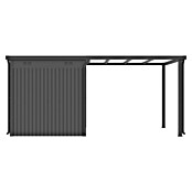 Gardol Prizidek za vrtno lopo Cubus & Cubus Max  (230 x 275 cm, Jeklo, Črna) | 7447 - Zubehör Gartenhäuser Metall | IAGD - Gartenhäuser | IAG - Außenbereichsausstattung | IA - Gartenhartware | I - Stadtgarten | BAUHAUS