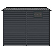 Gardol Gerätehaus Easy One Max (Außenmaß inkl. Dachüberstand (B x T): 277 x 259 cm, Stahl, Anthrazit) | BAUHAUS