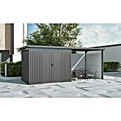 Gardol Stražnji i bočni zid Cubus  (Visina: 190 cm, Crna) | BAUHAUS