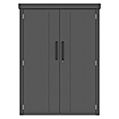 Gardol Geräteschrank Prime (Außenmaß inkl. Dachüberstand (B x T): 133 x 90 cm, Schwarz) | BAUHAUS