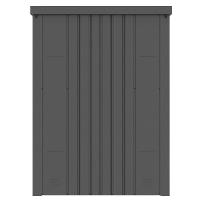 Gardol Geräteschrank Prime (Außenmaß inkl. Dachüberstand (B x T): 133 x 90 cm, Schwarz) | BAUHAUS