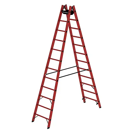 Proregal  Doppel-Stehleiter mit 24 Sprossen