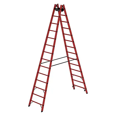 Proregal  Doppel-Stehleiter mit 28 Sprossen