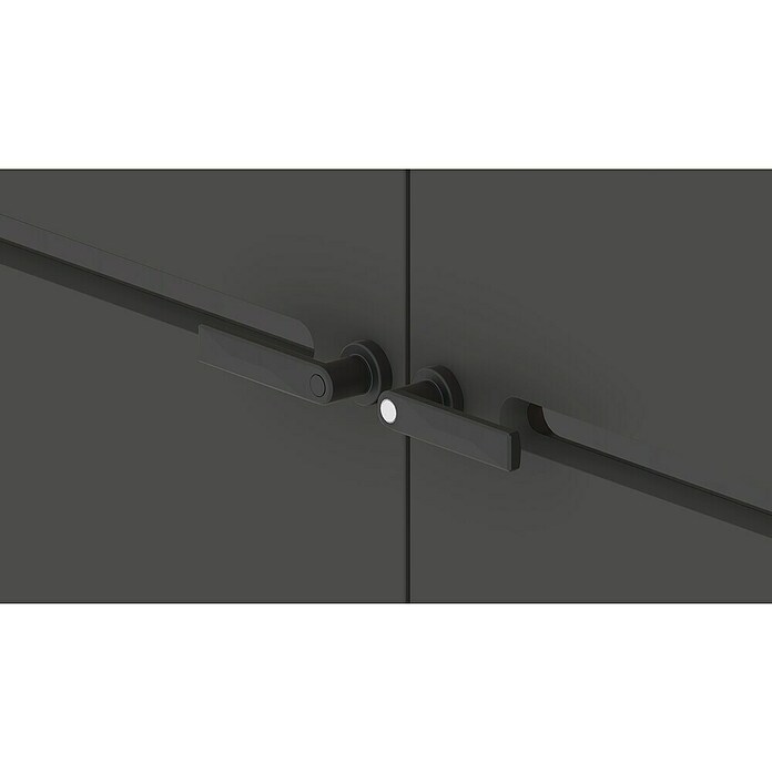 Gardol Gerätehaus Antares III (Außenmaß inkl. Dachüberstand (B x T): 254 x 254 cm, Kunststoff, Steingrau) | BAUHAUS