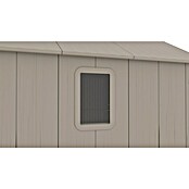 Gardol Gerätehaus Antares I (Außenmaß inkl. Dachüberstand (B x T): 250 x 180 cm, Kunststoff, Steingrau) | BAUHAUS