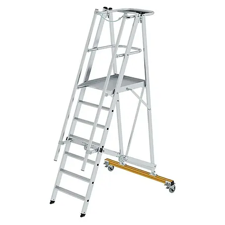 Proregal  Stehleiter Plattformleiter klappbar und fahrbar