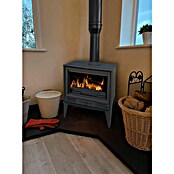 Invicta Estufa de leña Padua con ventiladores (10 kW, Volumen de calefacción: 300 m³, con ventiladores, Negro) | BAUHAUS