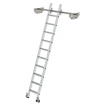 Proregal  Anlegeleiter Regalleiter fahrbar