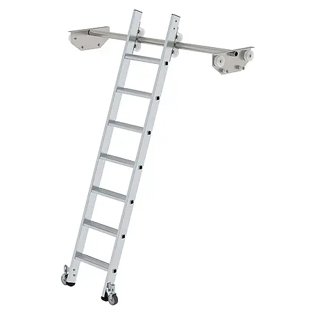Proregal  Anlegeleiter Regalleiter fahrbar