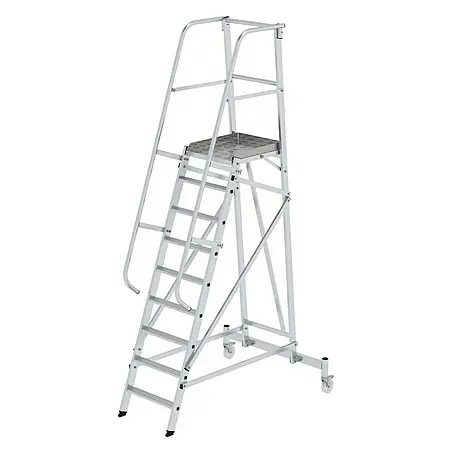 Proregal  Stehleiter Plattformleiter fahrbar