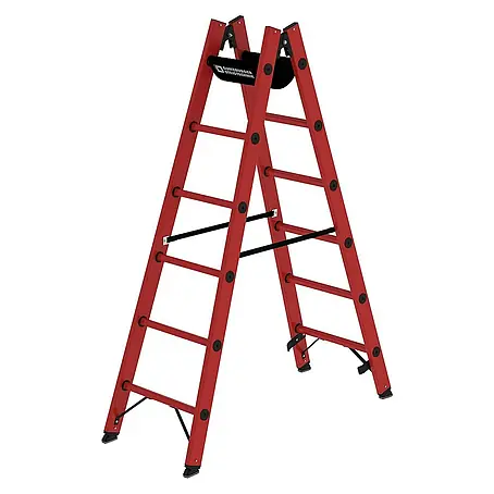Proregal  Doppel-Stehleiter mit 12 Sprossen