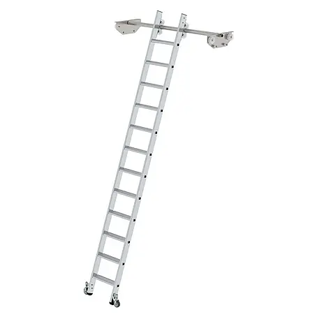 Proregal  Anlegeleiter Regalleiter fahrbar