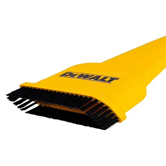 DeWalt Ersatzbürste und -düse DXVA00-4300E - 1 Stk. - Gelbe DeWalt Staubbürste für Staubsaugeraufsatz, ideal zum Reinigen verschiedener Oberflächen und zum Entfernen von Staub und Schmutz.