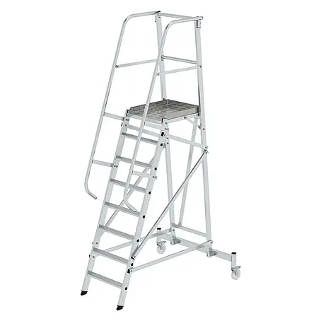 Proregal  Stehleiter Plattformleiter fahrbar