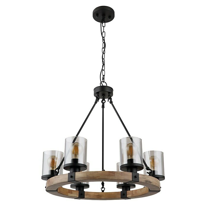Globo Pendelleuchte Lila (60 W, Braun/Schwarz, E27, Ø x H: 590 x 980 mm) | BAUHAUS