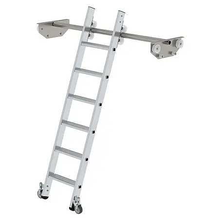 Proregal  Anlegeleiter Regalleiter fahrbar