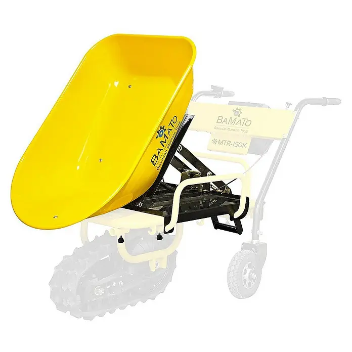 Bamato Akku-Schubkarre MTR-150K mit Raupenlaufwerk - 350 W, Traglast: 150 kg