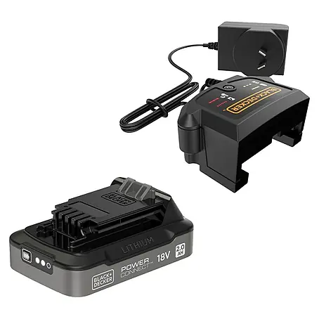 Black+Decker 18V PowerConnect Batería y cargador