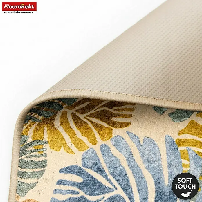 Floordirekt Kurzflorteppich Amazonia 160 x 230 cm - Beige, 230 x 160 cm