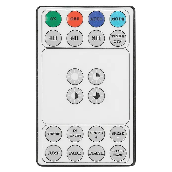 ECD Germany LED-Lichtervorhang 240 LEDs 6m für Innen & Außen IP44 Warmweiß - Innen, Warmweiß, 240 Stk., Netzbetrieben - Weiße Kunststoff-Fernbedienung mit farbigen Tasten für AN/AUS/AUTO/MODUS, Timer, Helligkeit und Lichteffekte.
