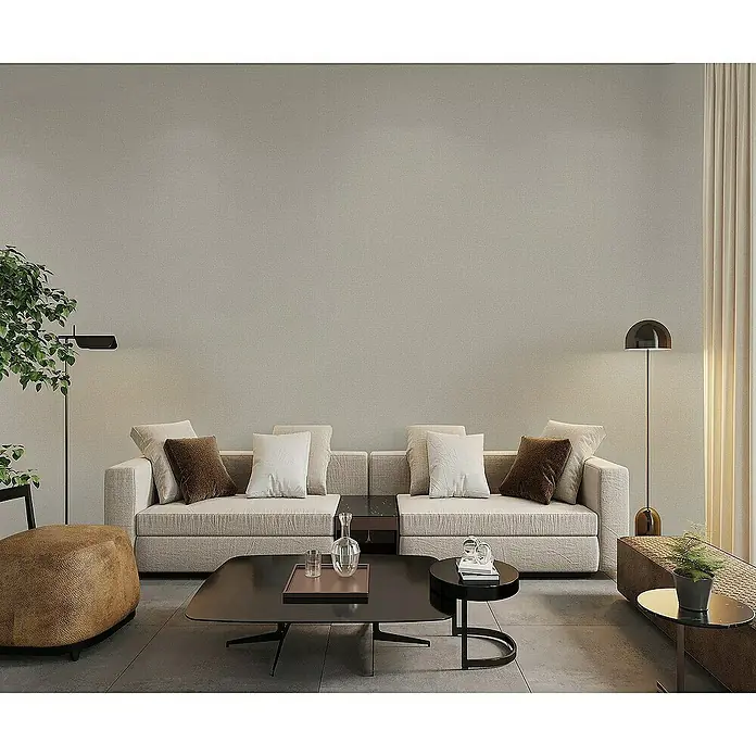 Tadessi Vliestapete M1-No.3977 - Grau, Uni, 10,05 x 0,53 m