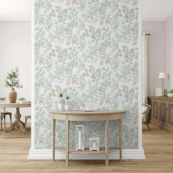 Tadessi Vliestapete M1-No.4429 - Mehrfarbig, Floral, 10,05 x 0,53 m