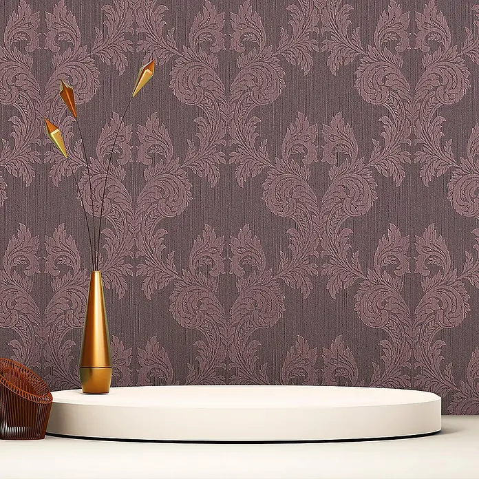 Tadessi Vliestapete M1-No.3791 - Violett, Ornament, 10,05 x 0,53 m