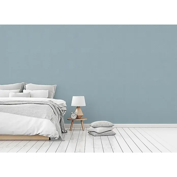 Tadessi Vliestapete M1-No.2208 - Blau, Uni, 10,05 x 0,53 m