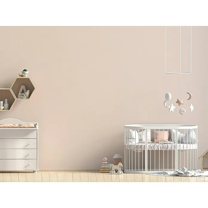 Tadessi Vliestapete M1-No.1027 - Creme, Uni, 10,05 x 0,53 m