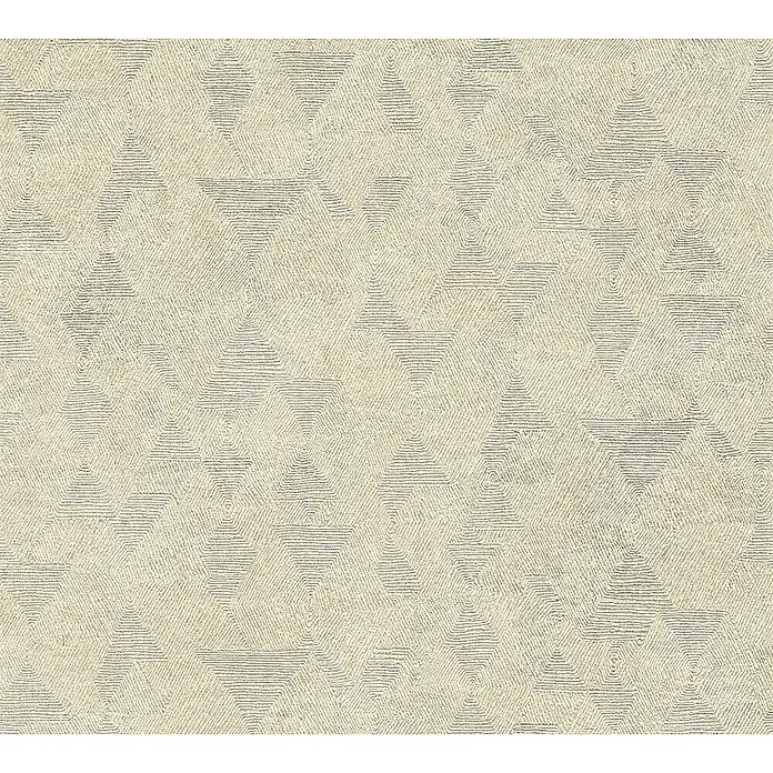 Tadessi Vliestapete M1-No.1832 - Beige, Grafisch, 10,05 x 0,53 m