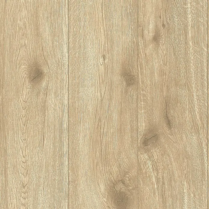 Tadessi Vliestapete M1-No.24 - Beige, Holzoptik, 10,05 x 0,53 m - Hellbraune Holzplanken mit natürlicher Maserung und Ästen.