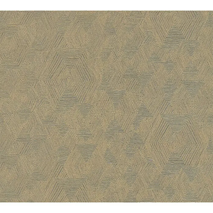 Tadessi Vliestapete M1-No.1833 - Beige, Grafisch, 10,05 x 0,53 m