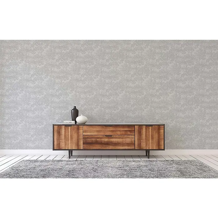 Tadessi Vliestapete M1-No.689 - Creme, Floral, 10,05 x 0,53 m