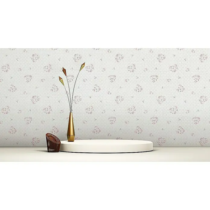 Tadessi Vliestapete M1-No.4276 - Rot, Floral, 10,05 x 0,53 m