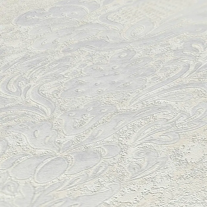 Tadessi Vliestapete M1-No.637 - Weiß, Ornament, 10,05 x 0,53 m