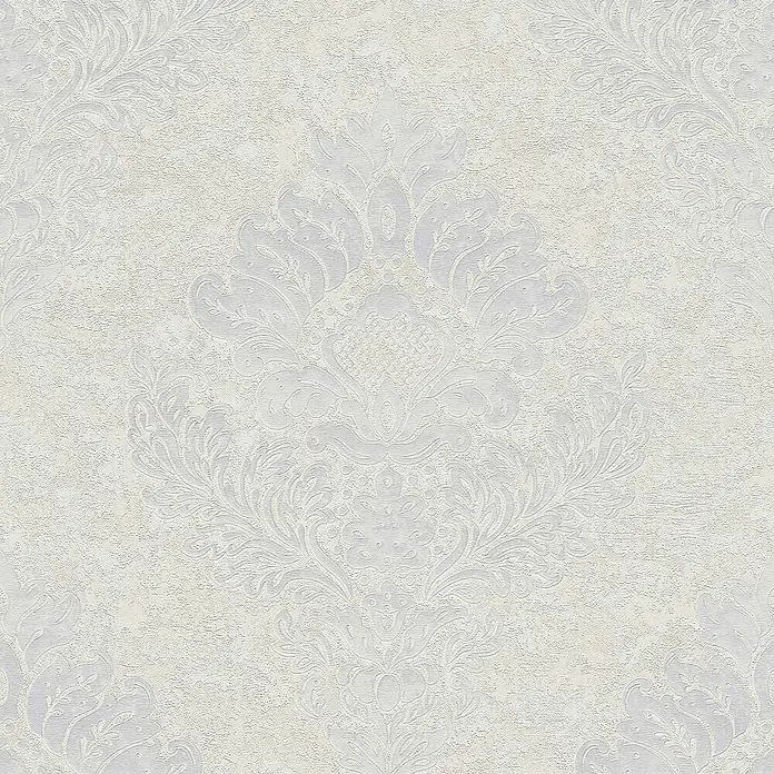 Tadessi Vliestapete M1-No.637 - Weiß, Ornament, 10,05 x 0,53 m