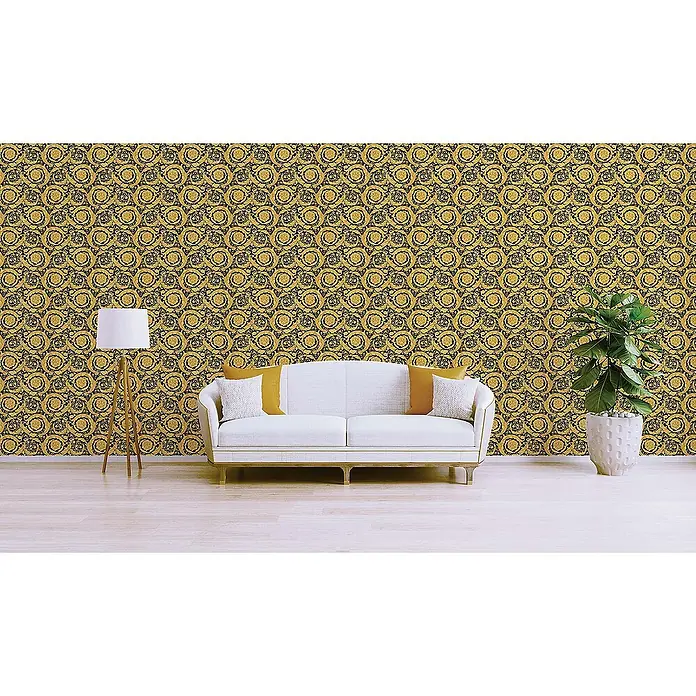 Tadessi Vliestapete M1-No.882 - Schwarz, Sonstiges, 10,05 x 0,7 m