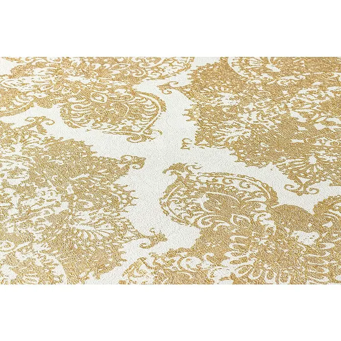Tadessi Vliestapete M1-No.2865 - Weiß, Ornament, 10,05 x 0,53 m