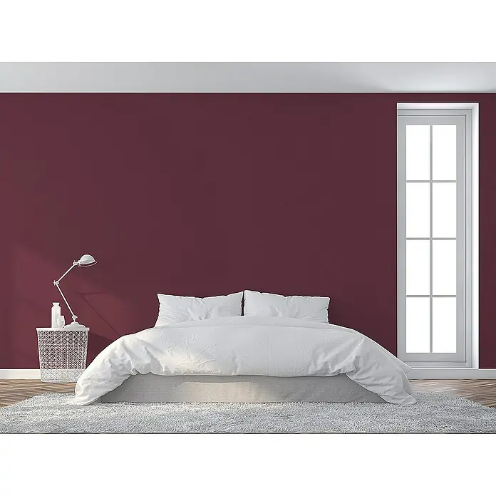 Tadessi Vliestapete M1-No.1165 - Rot, Uni, 10,05 x 0,53 m