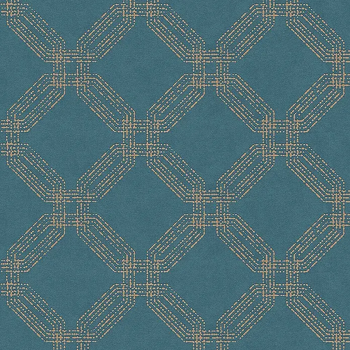 Tadessi Vliestapete M1-No.445 - Blau, Grafisch, 10,05 x 0,53 m