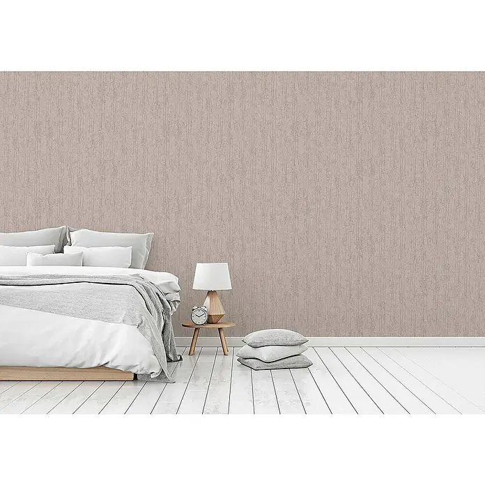 Tadessi Vliestapete M1-No.1745 - Grau, Floral, 10,05 x 0,53 m
