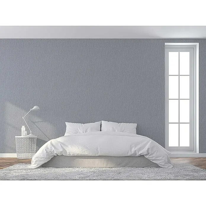 Tadessi Vliestapete M1-No.3185 - Grau, Uni, 10,05 x 0,53 m