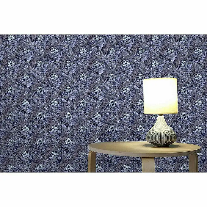 Tadessi Vliestapete M1-No.4132 - Grau, Floral, 10,05 x 0,53 m