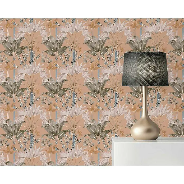 Tadessi Vliestapete M1-No.4431 - Mehrfarbig, Floral, 10,05 x 0,53 m