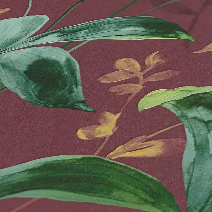 Tadessi Vliestapete M1-No.533 - Rot, Floral, 10,05 x 0,53 m